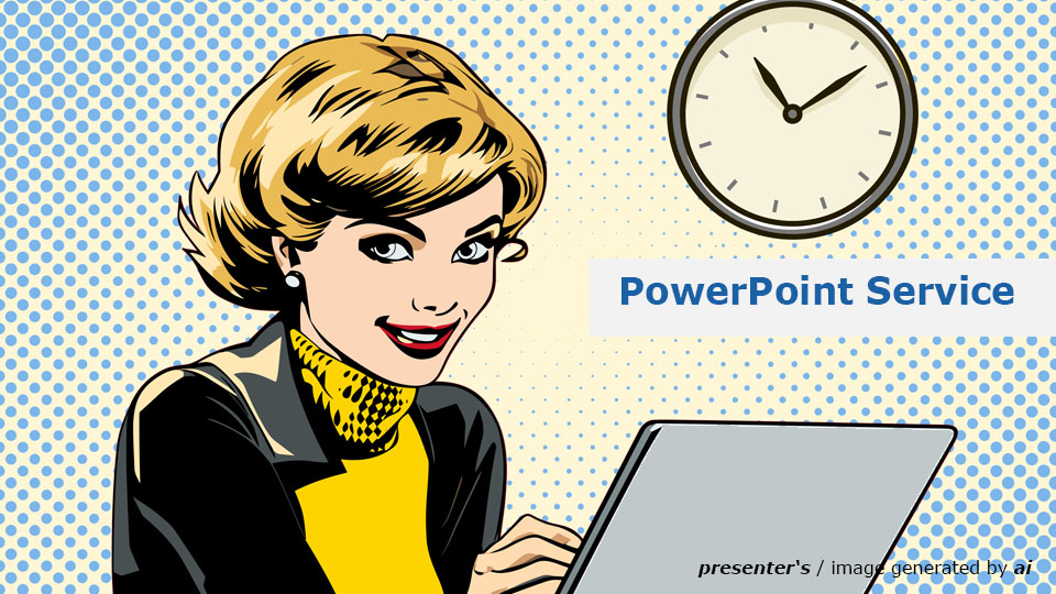 PowerPoint Service - presenters - image generated by ai